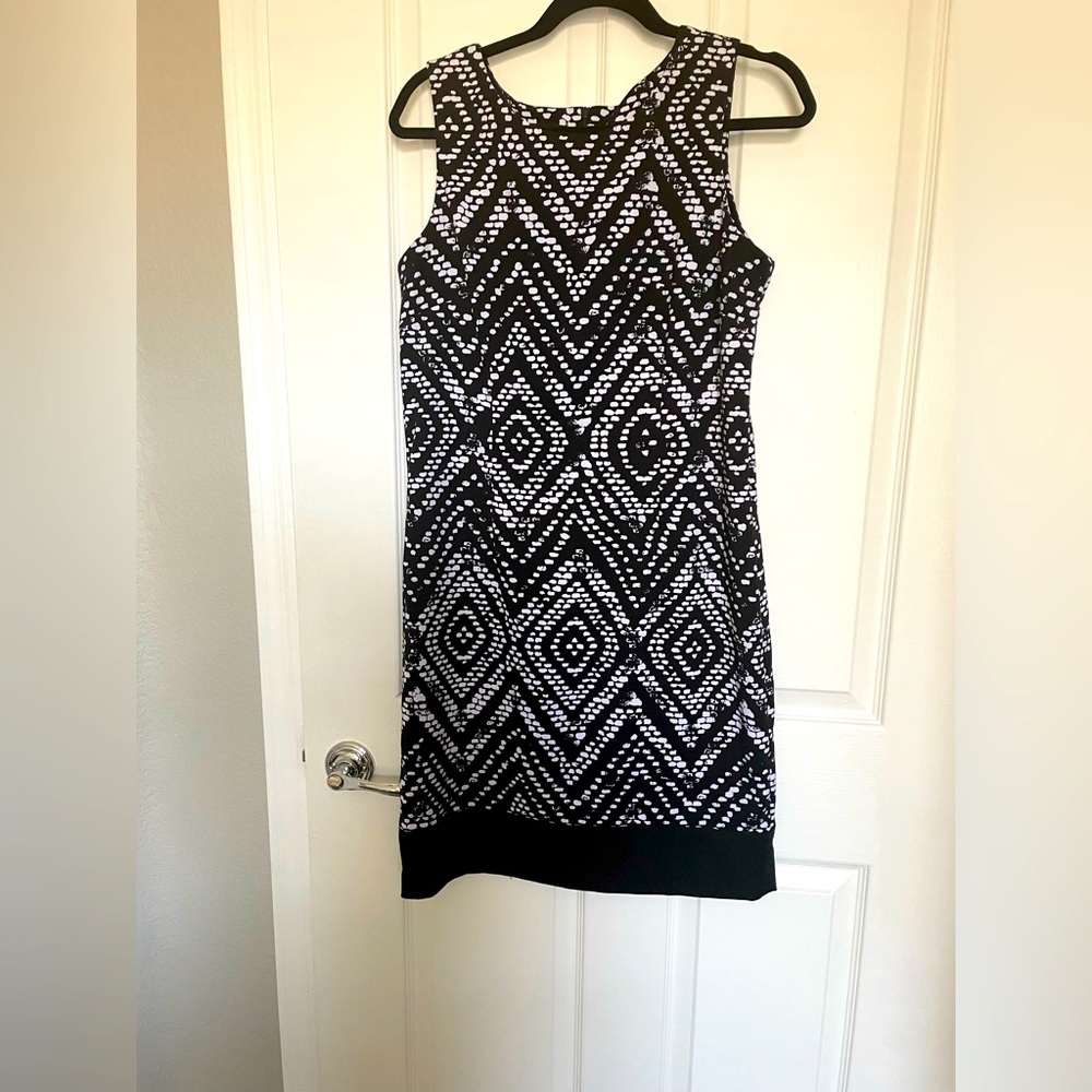 Mario Serrani sleeveless dress.